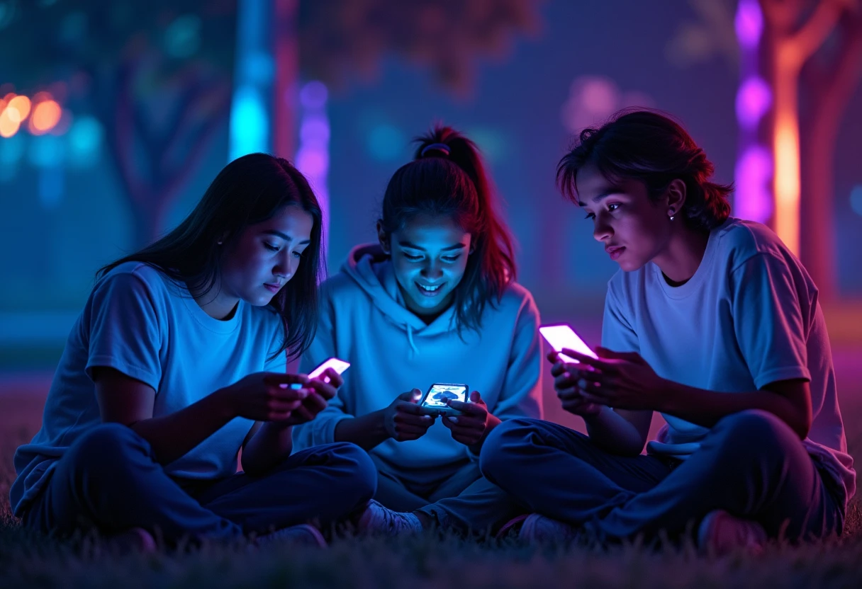 Jugadores de Roblox compartiendo trucos de apps